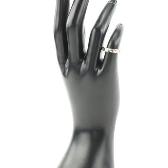 Chanel Size 3.5US PT950 Matelasse Quilted Platinum - Picture 4 of 12